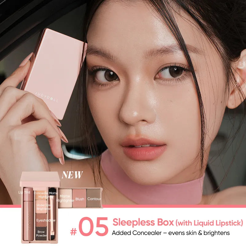 [JUDYDOLL] MINI MAKEUP PALETTE #01 EARTHY BOX