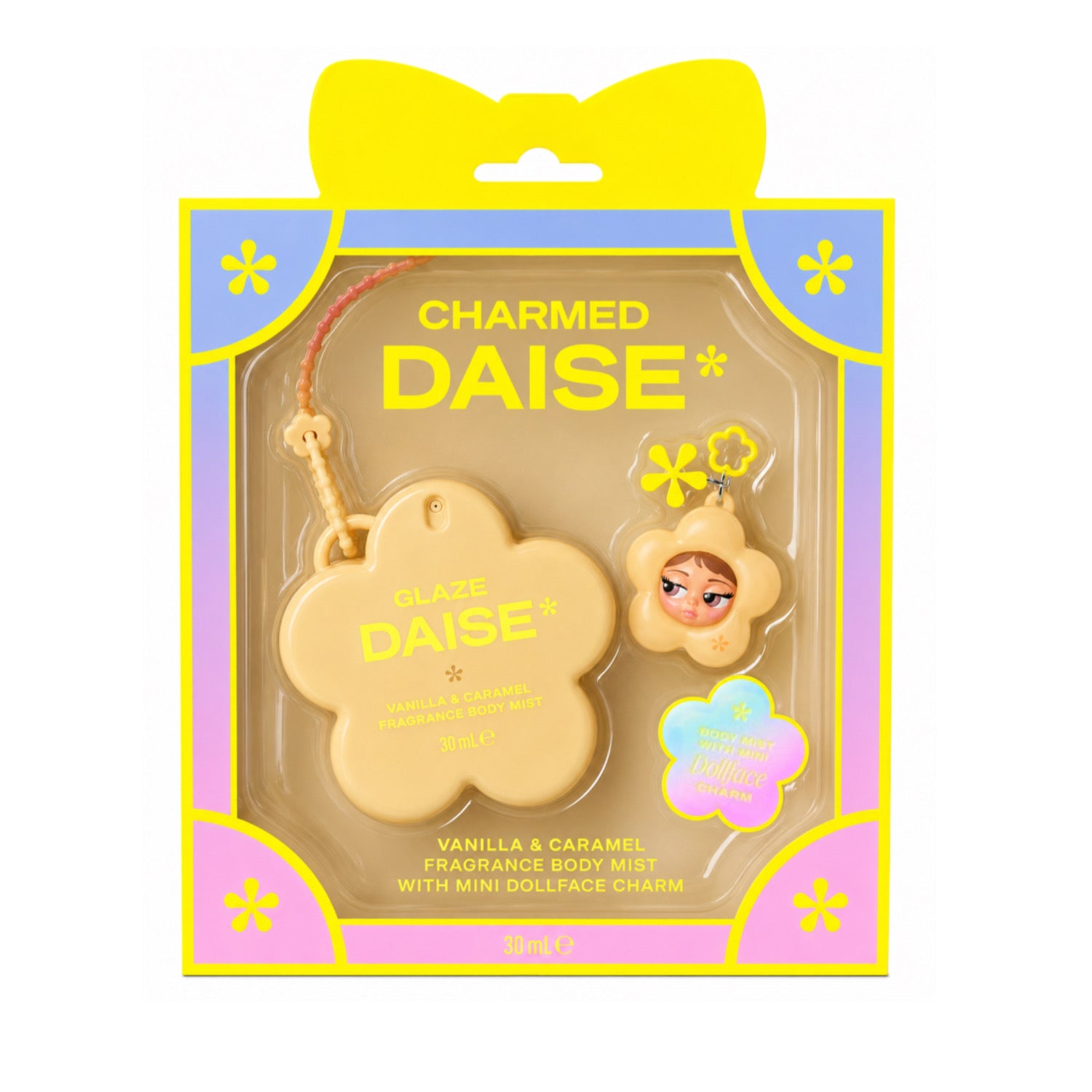 [DAISE] Mini Glaze Body Mist + Dollface Charm - 1.01 fl oz
