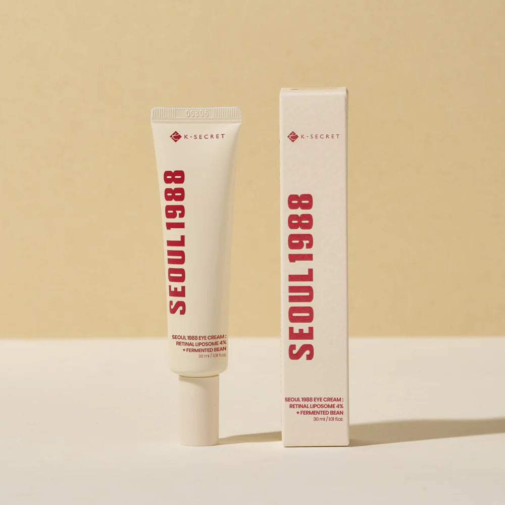 [KSECRET] SEOUL 1988 Eye Cream : Retinal Liposome 4% + Fermented Bean - 30ML