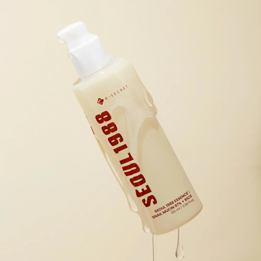 [KSECRET] SEOUL 1988 Essence : Snail Mucin 97% + Rice - 100ML