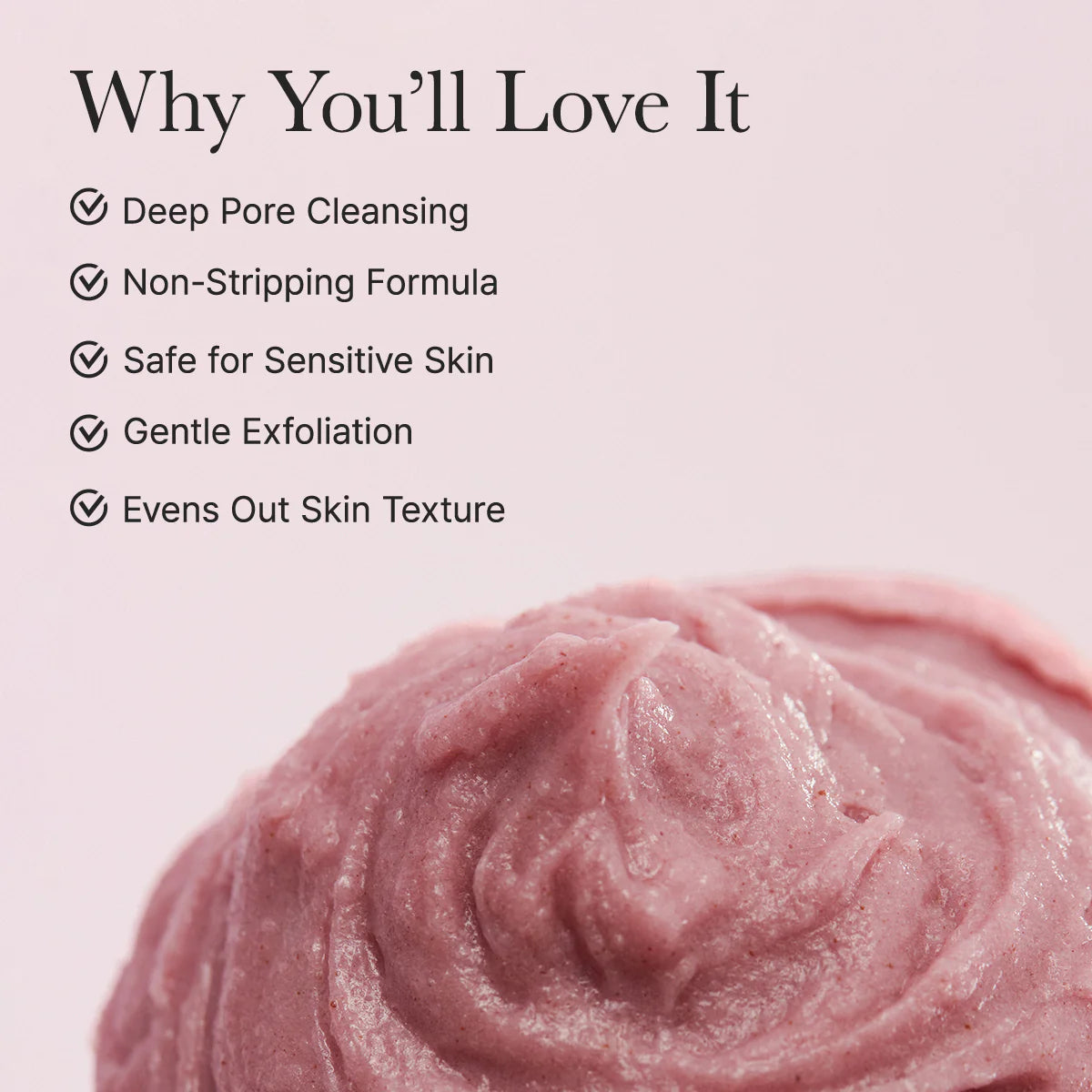 [ARENCIA] FRESH ROSEHIP RICE MOCHI CLEANSER - 120G