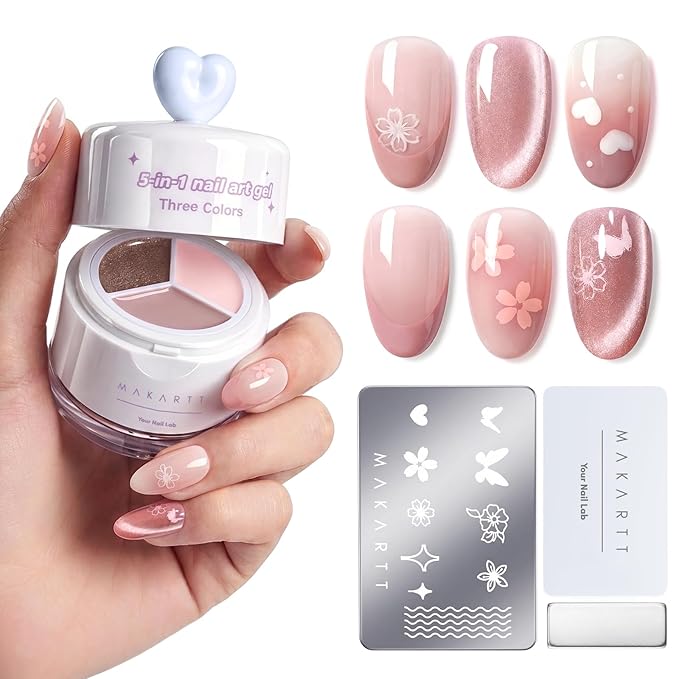 [MAKARTT] ColorPot 5-in-1 Nail Art Gel