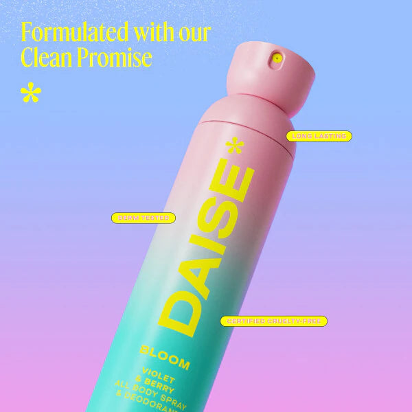 [DAISE] All Body Spray & Deodorant Bloom Violet & Berry - 120 Ml
