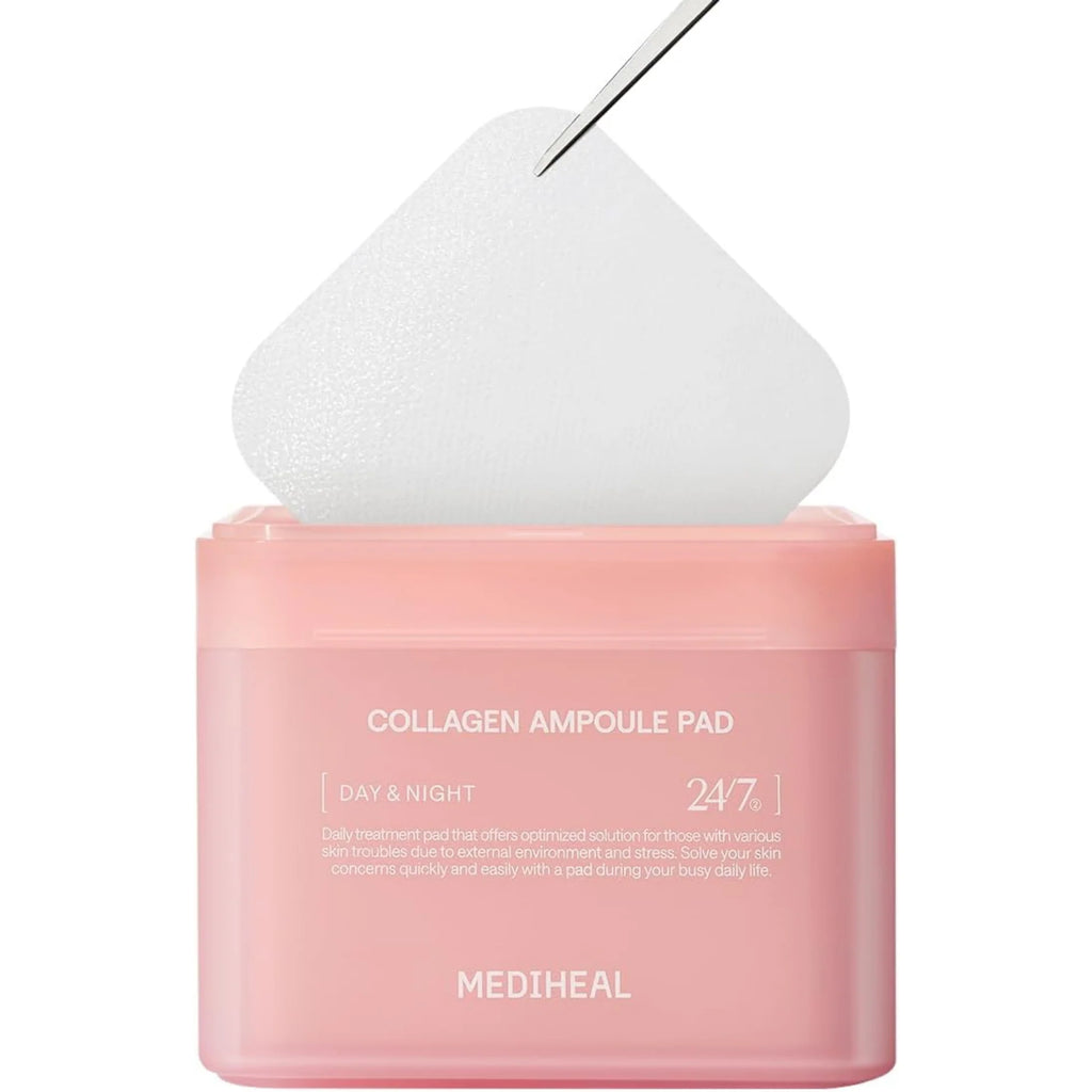 [MEDIHEAL] COLLAGEN AMPOULE PAD - 100 PADS