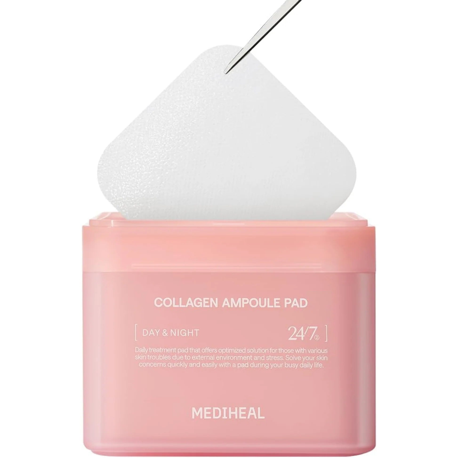 [MEDIHEAL] COLLAGEN AMPOULE PAD - 100 PADS