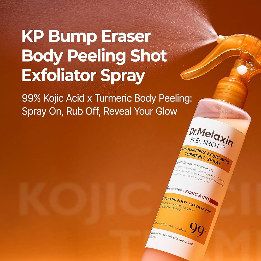 [DR.MELAXIN] Peel Shot Exfoliating Kojic Acid Turmeric Spray – 200ML