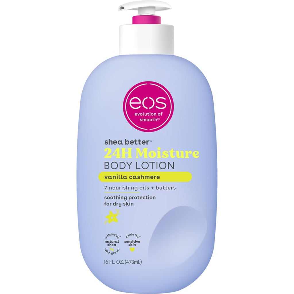 [EOS] Shea Butter 24H Moisture Body Lotion VANILLA CASHMERE - 16.FL.OZ