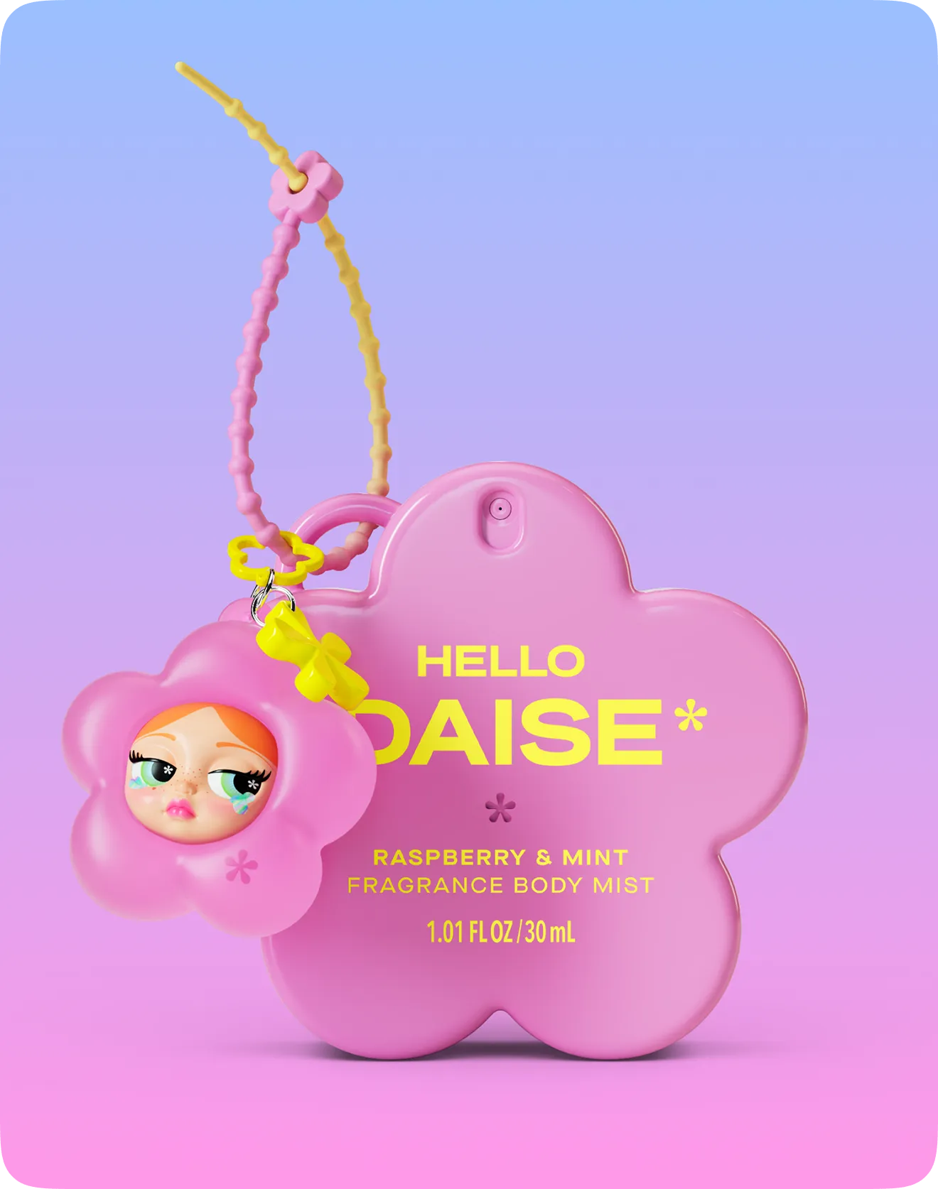 [DAISE] Mini Hello Body Mist + Dollface Charm - 1.01 fl oz
