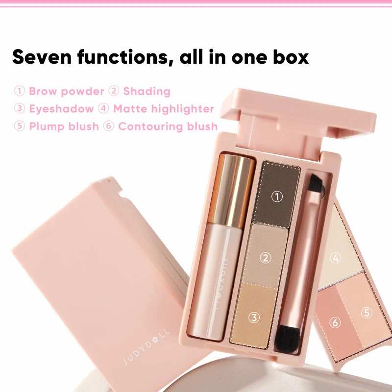 [JUDYDOLL] MINI MAKEUP PALETTE #01 EARTHY BOX