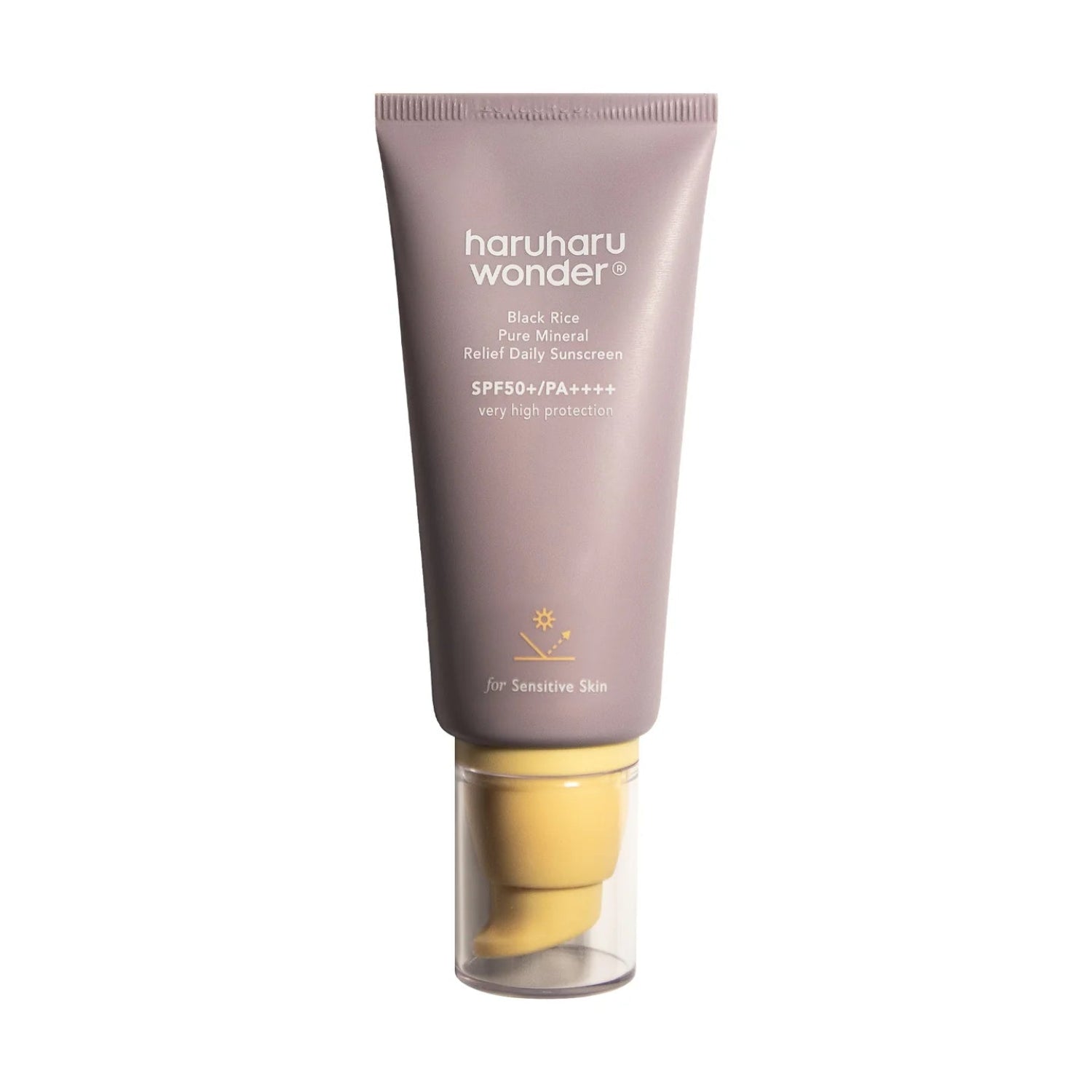 [HARUHARU WONDER] BLACK RICE PURE MINERAL RELIEF DAILY SUNSCREEN SPF50+ PA++++ - 50ML